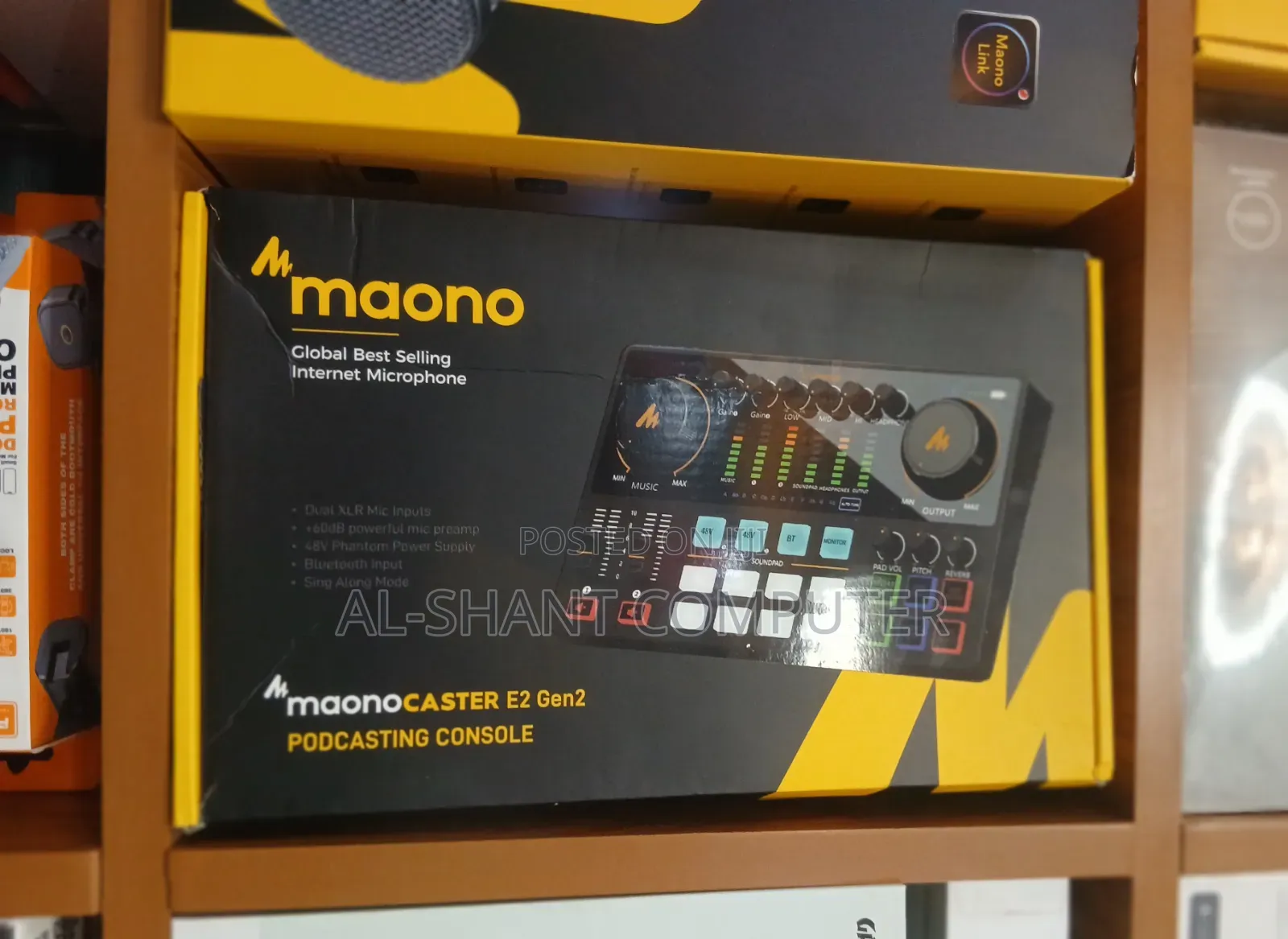 Maono Caster E2 Gen 2 Podcasting Console