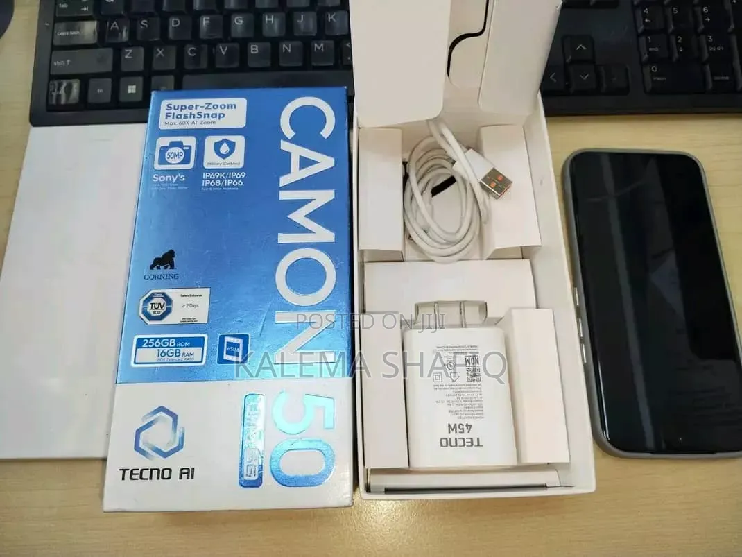 New Tecno Camon 50 Ultra 256 GB Gray
