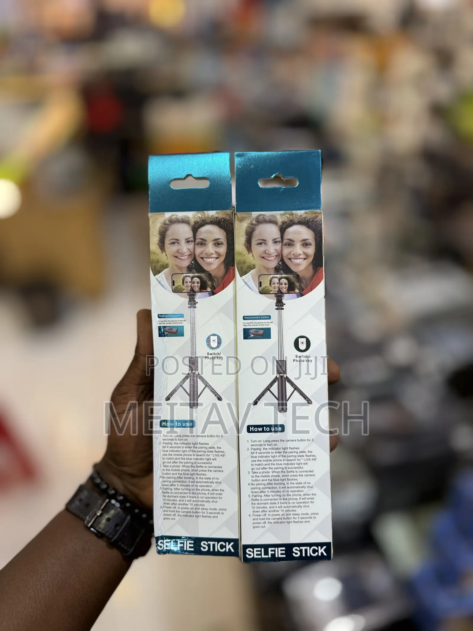 Plokama Live Multifunctional Selfie Stick Tripod 1.3m