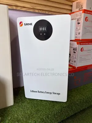 Original SRNE 48V 5.12kWh LiFePO4 Lithium Solar Battery