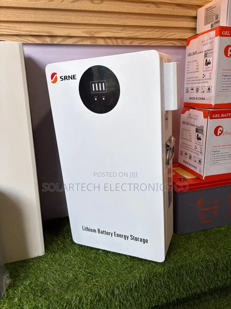 SRNE 5.12kWh 48V 100Ah Wall Mounted Lithium Battery Pack