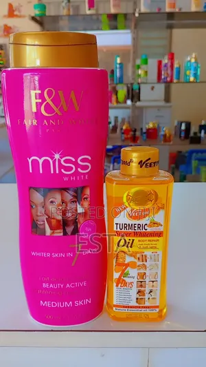 F W and Turmeric Oil