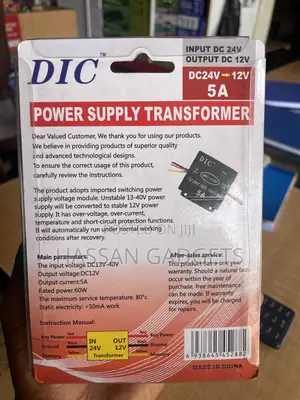 Dc 24v to 12v 10a Step Down Converter, 120w 10a Power