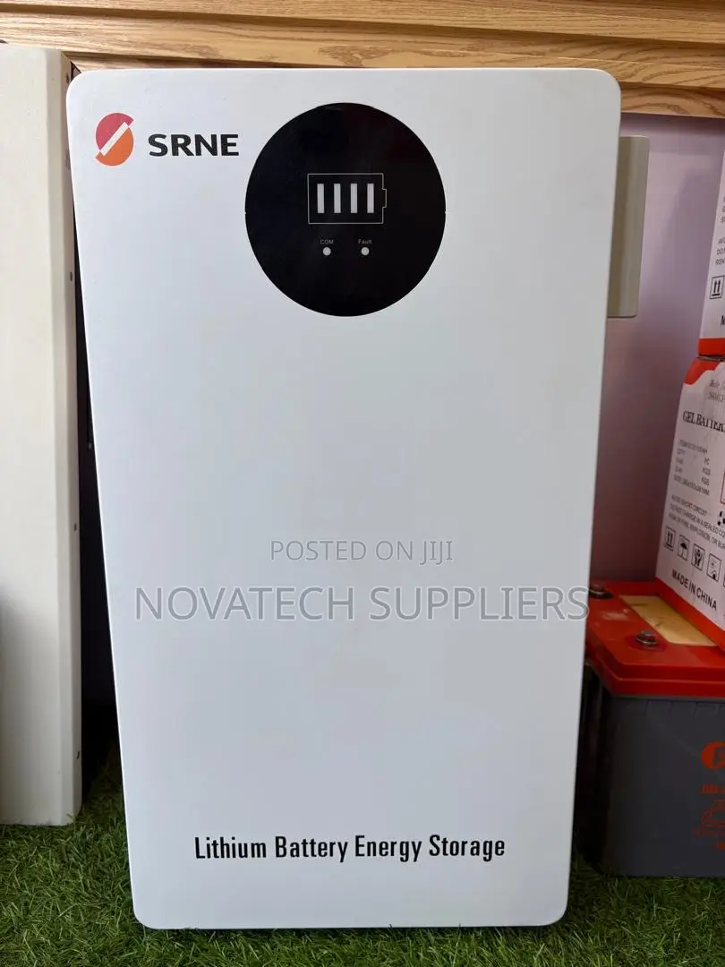 SRNE 48V 5.12kWh Smart BMS Lithium Battery for Solar Systems