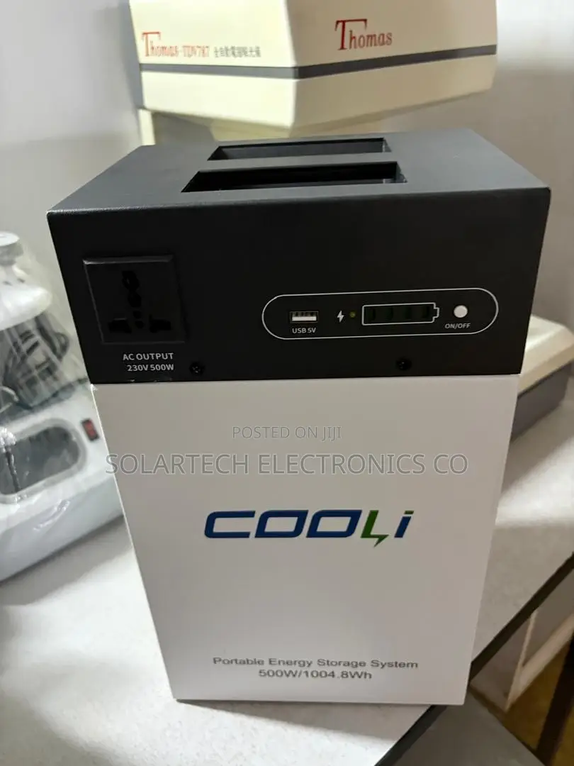 Cooli Portable Solar Generator 1000Wh With LCD Display