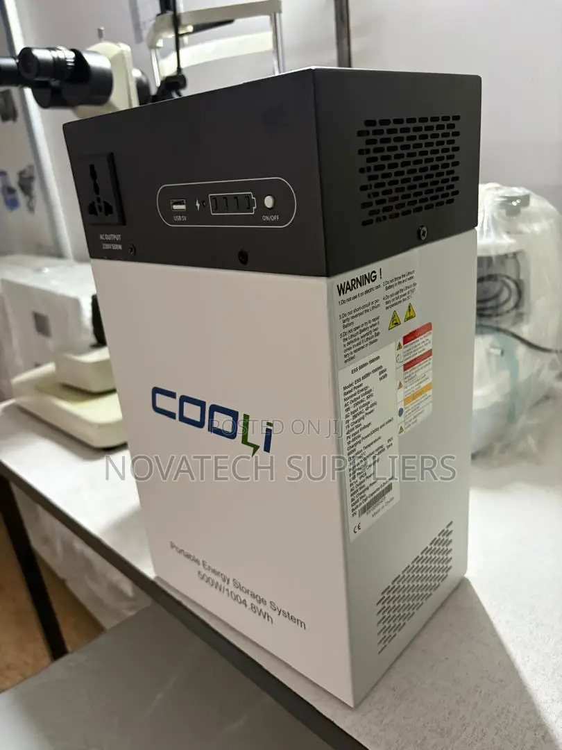 Cooli 1000Wh Rechargeable Backup Power Station 500W -AC Solar Source