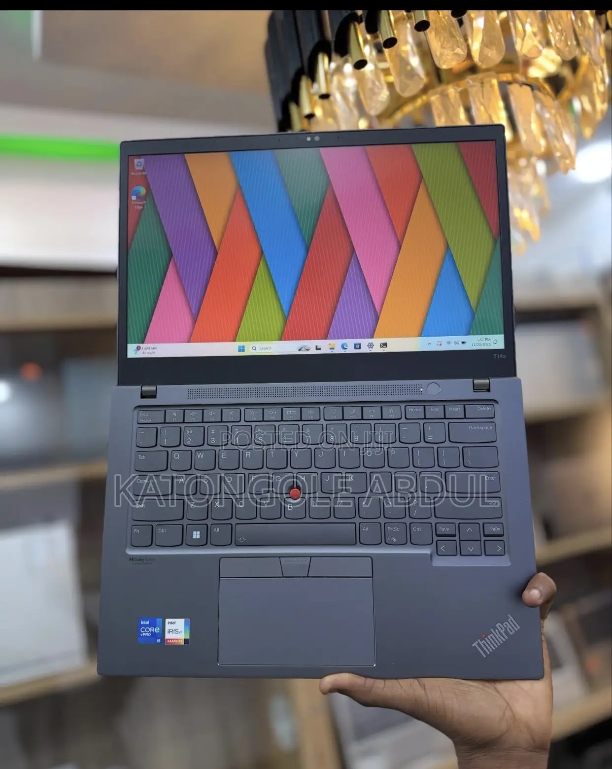 New Laptop Lenovo ThinkPad T14s G4 32GB Intel Core i5 SSD 512GB