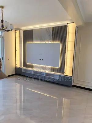 TV Unit With Backlights