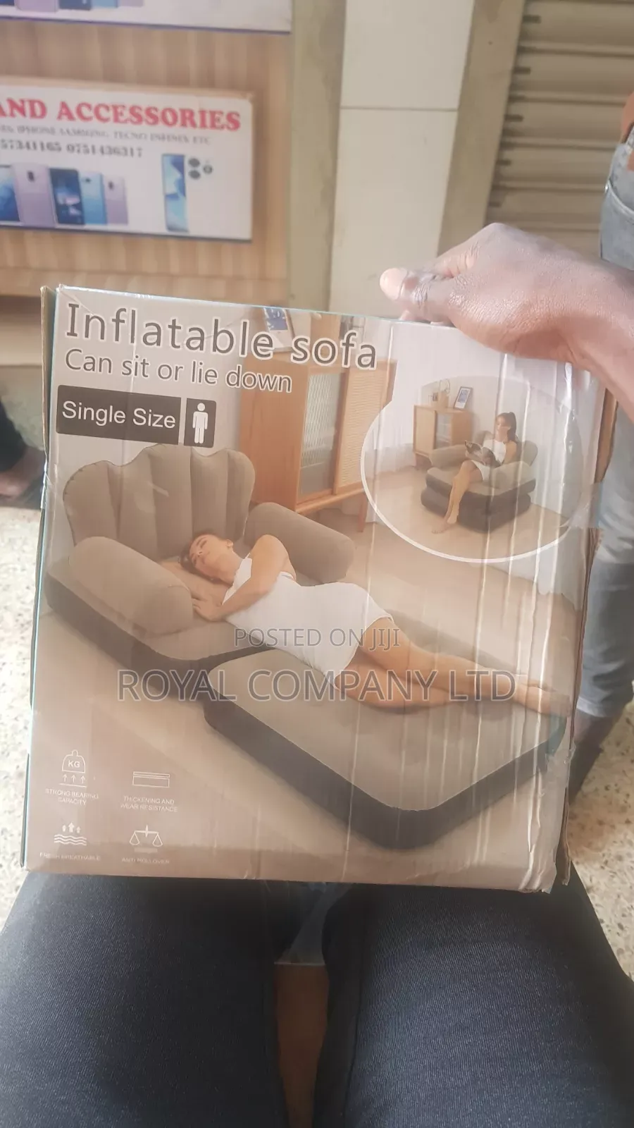 Inflatable Sofa Bed 2in 1