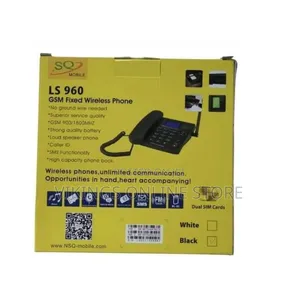 SQ Mobile LS-960 Dual Sim GSM Wireless Landline Desktop Phone