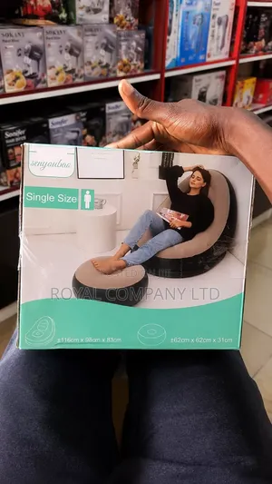 Inflatable Sofa Bed With Footrest