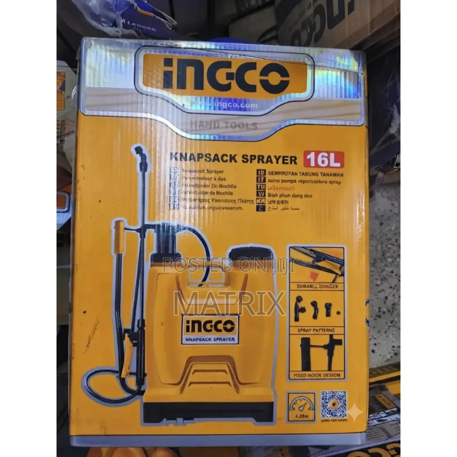 INGCO Manual Knapsack Sprayer