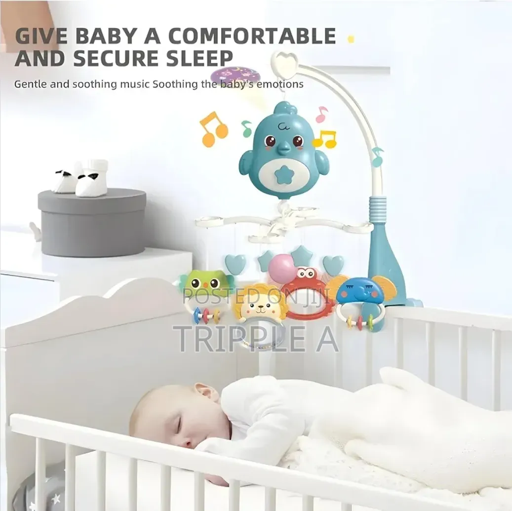 Baby Musical Crib Mobile Rattles