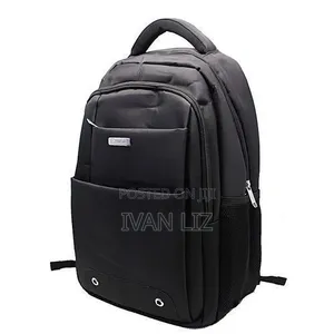 Black Backpack Is a 14.5-Inch Laptop and Student Book Bag