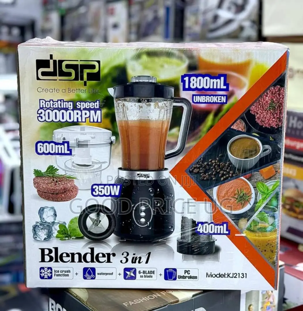 DSP 3-in-1 Countertop Blender (Model KJ2131)
