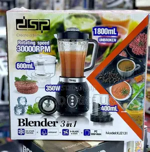 DSP 3-in-1 Countertop Blender (Model KJ2131)