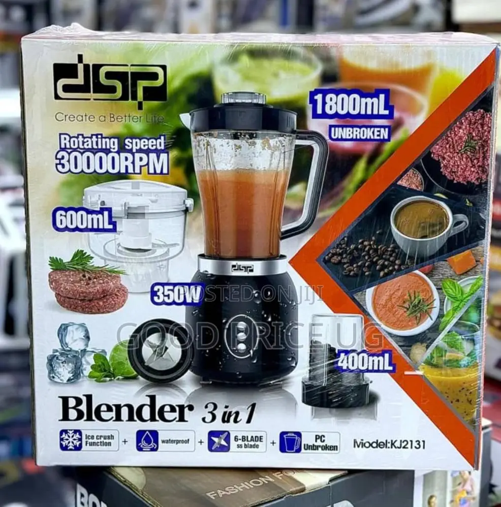DSP 3-in-1 Countertop Blender (Model KJ2131)