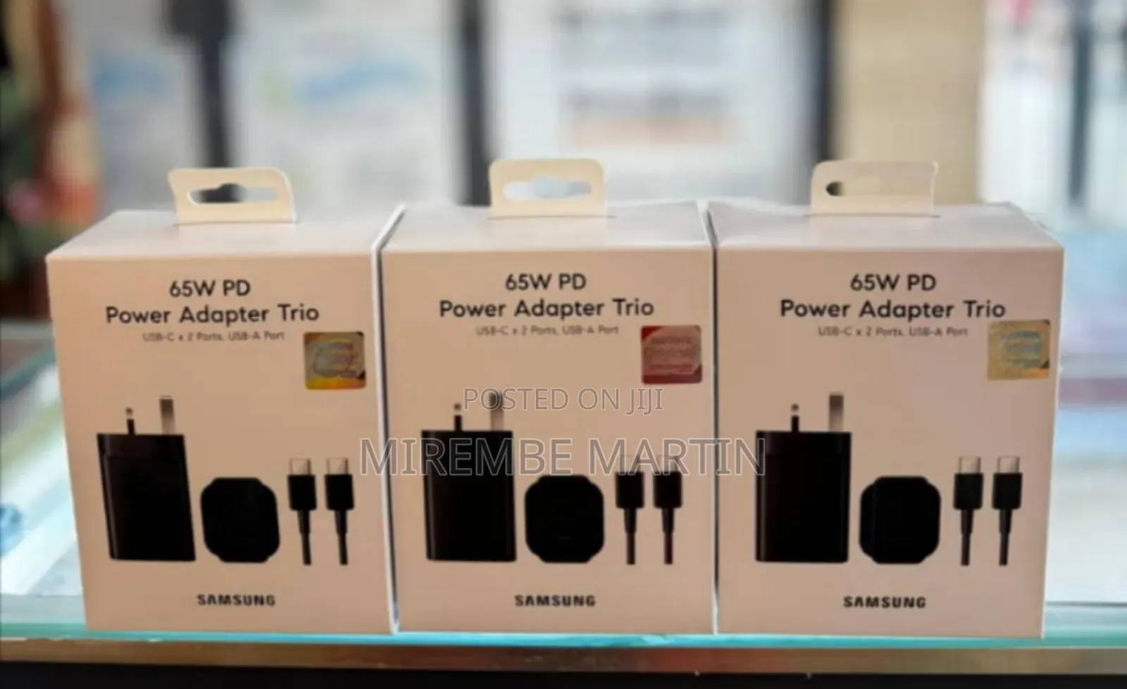 Samsung 65W PD Power Adapter Trio