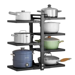 Adjustable Heavy Duty Pot Rack, Organizer