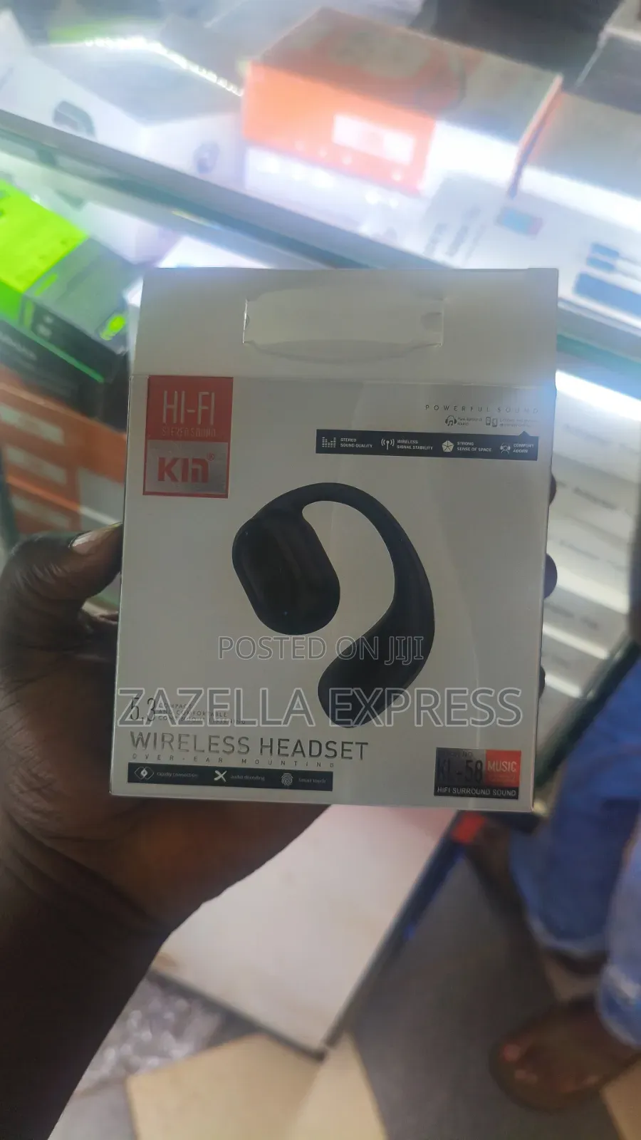 Wireless Earhook Headsets