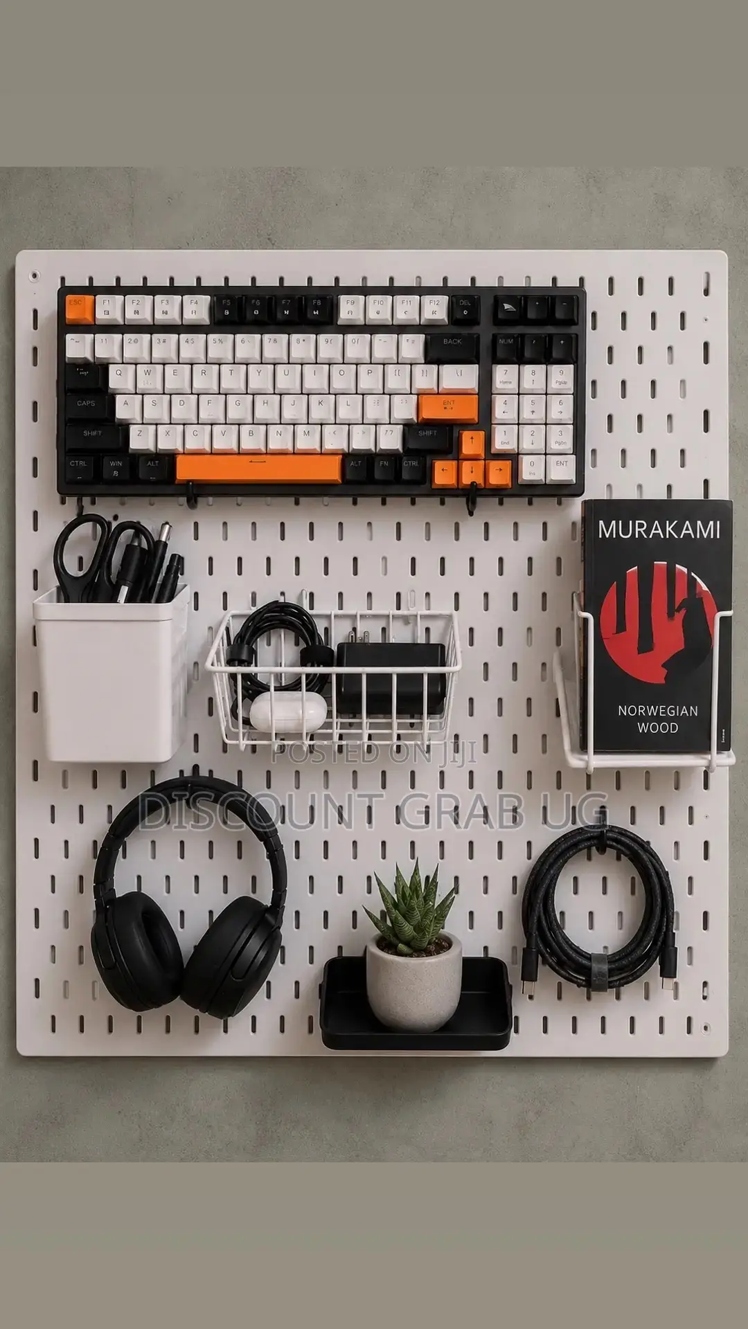 Pegboards for Keyboard and Mouse