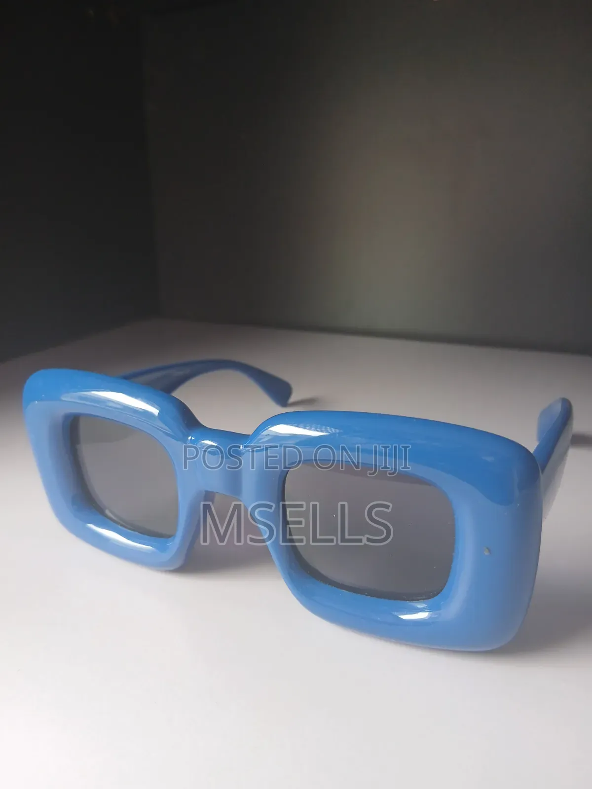 Inflated Blue Bubble Sunglasses