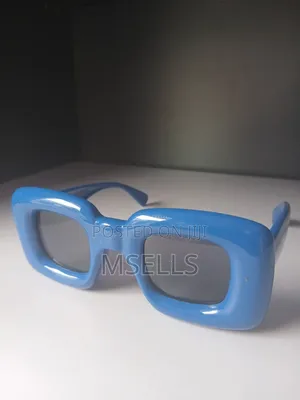 Inflated Blue Bubble Sunglasses