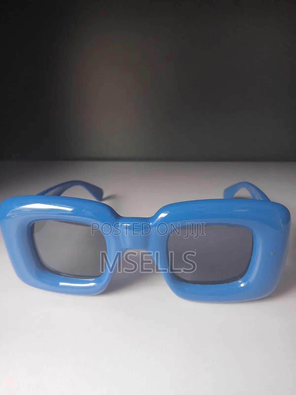 Inflated Blue Bubble Sunglasses
