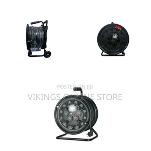 Heavy-Duty Industrial Extension Cable Reel Charger Digital Energy