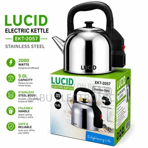 LUCID 5.0L Electric Kettle – 2000W Fast Heating, Foldable Handle