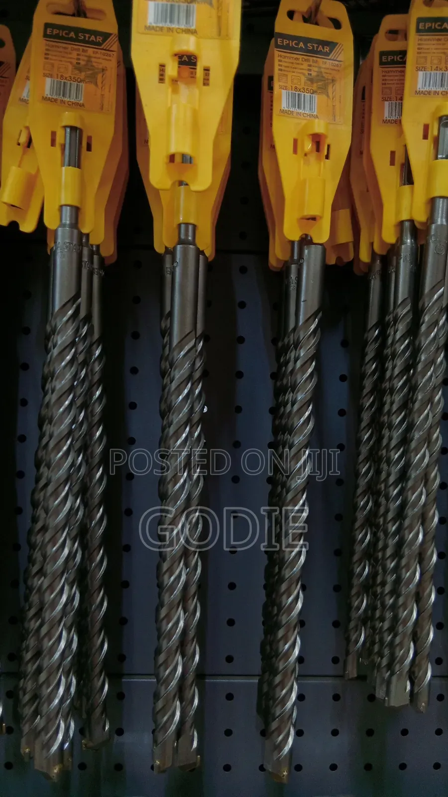 Epica Star Brand Hammer Drill Bits Designed for Masonry, Concrete.