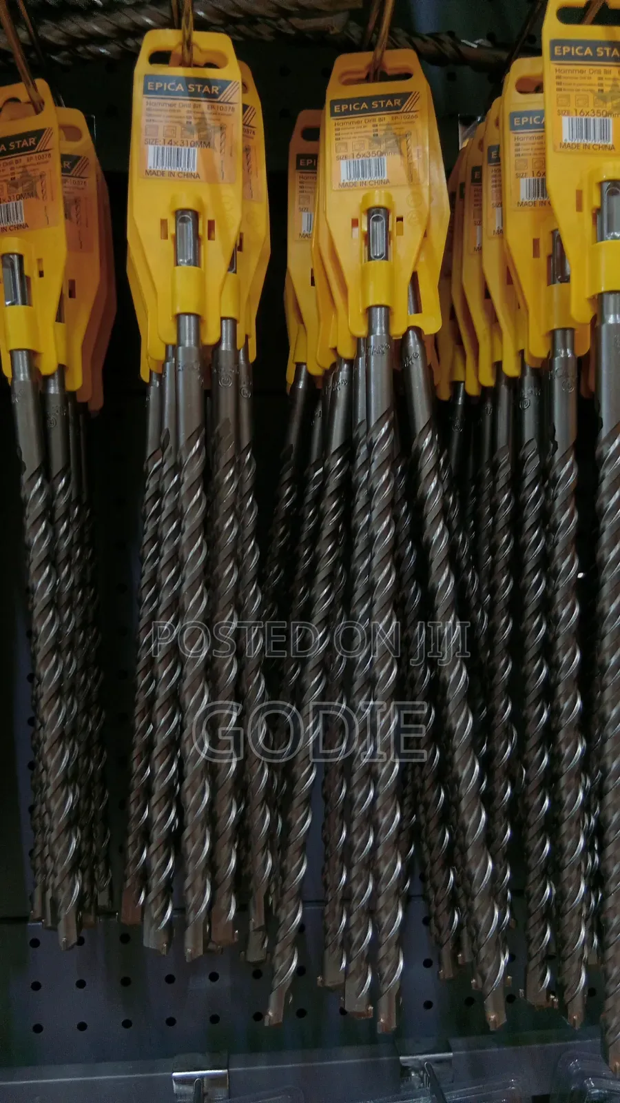 Epica Star Brand Hammer Drill Bits Designed for Masonry, Concrete