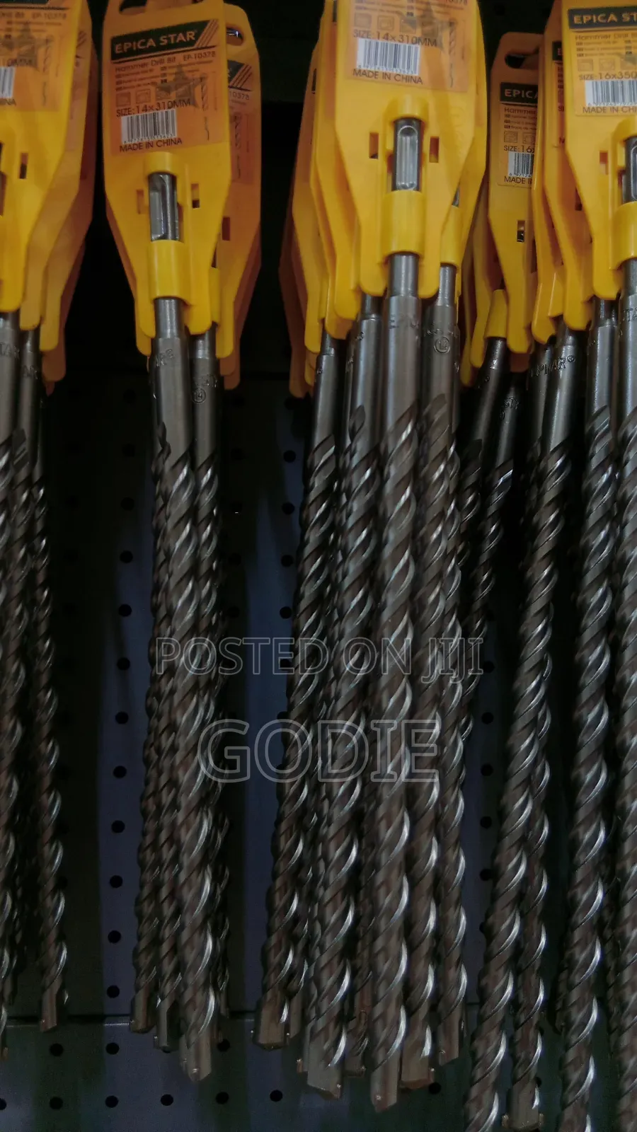 Epica Star Brand Hammer Drill Bits Designed for Masonry, Concrete