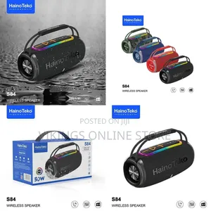 HAINOTEKO S84 Portable Bluetooth Wireless Speaker With Power Bank