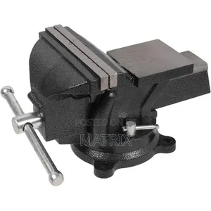 Bench Vise 6 Inch /150mm With a Swivel Base and an Anvil.