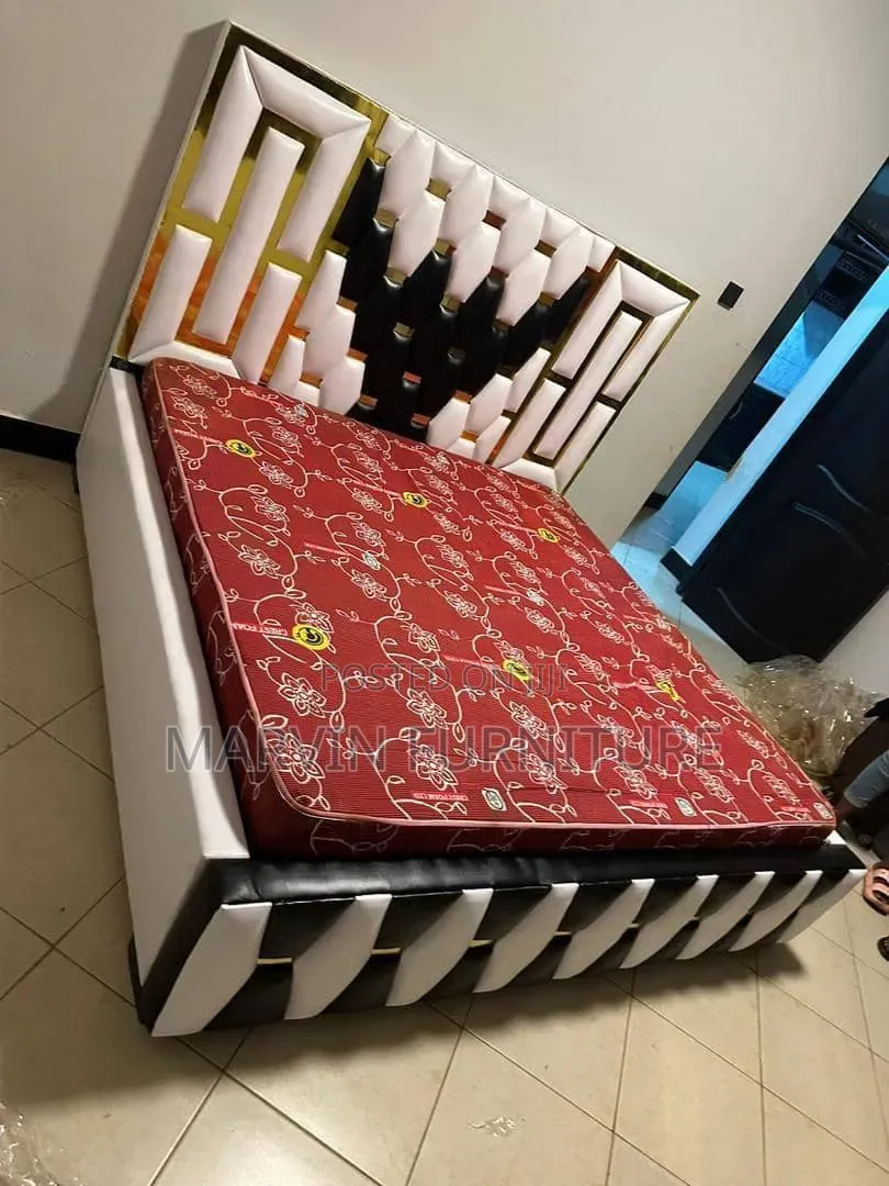 White Modern Bed 5by6
