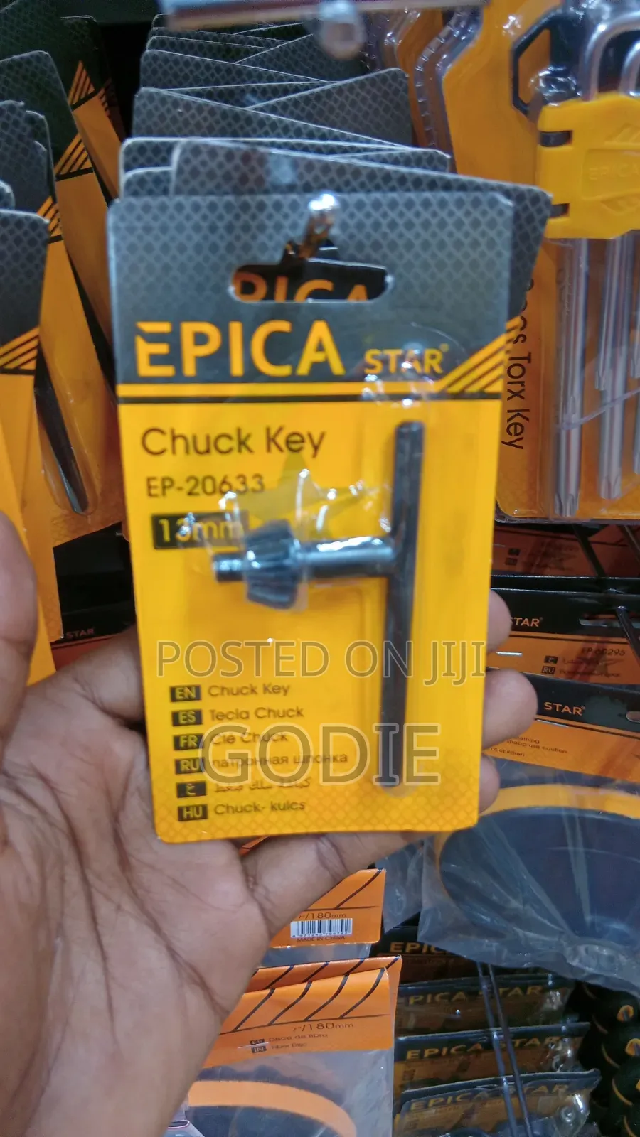 Epica Star 13mm Chuck Key