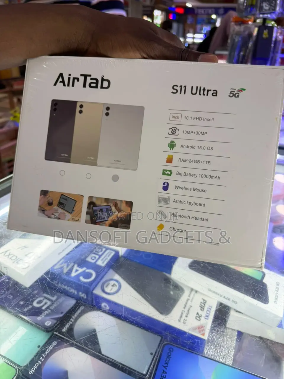 New AirTab S11 Uttra 1 TB Black
