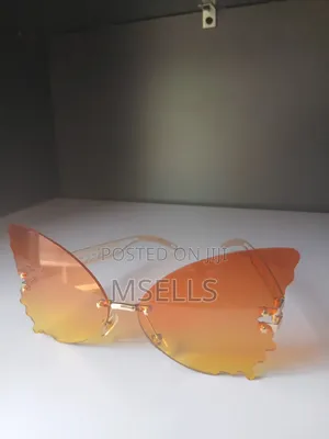 Rimless Butterfly Sunglasses
