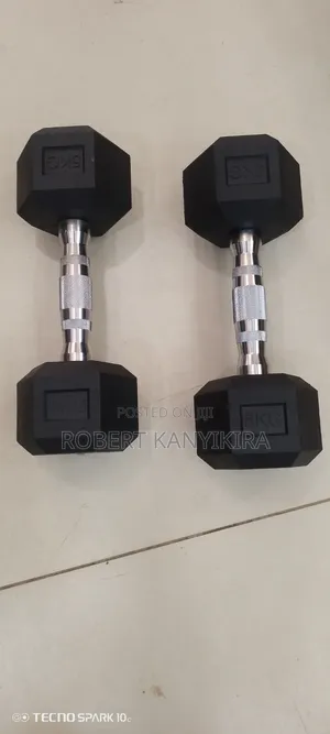 Rubber Dumbbells