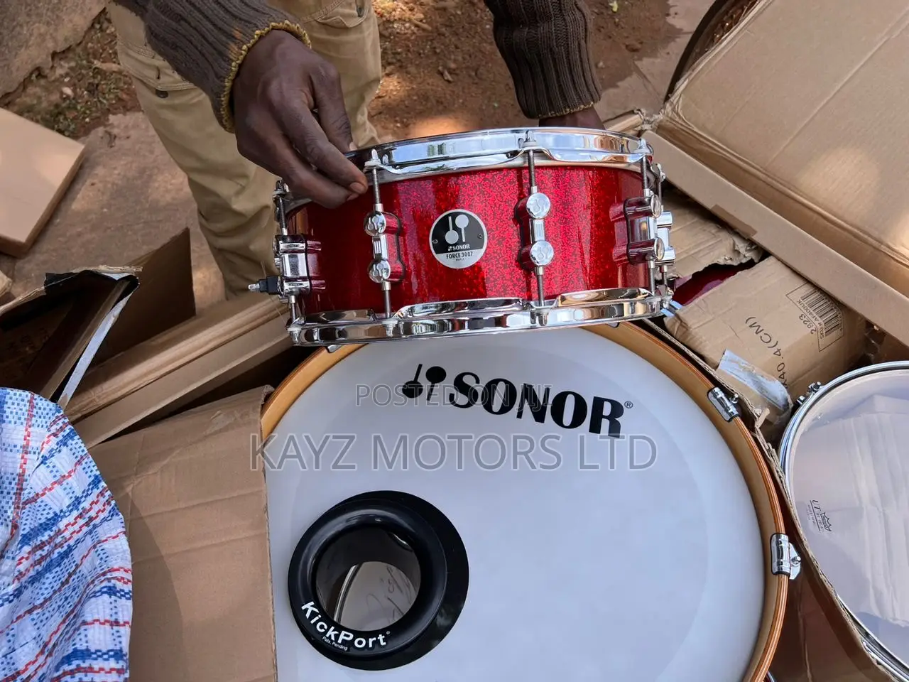 Sonor Drum Kit From Uk