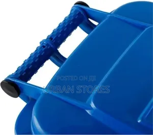 50L Blue Garbage Bin, Home Kitchen Small Garbage Can