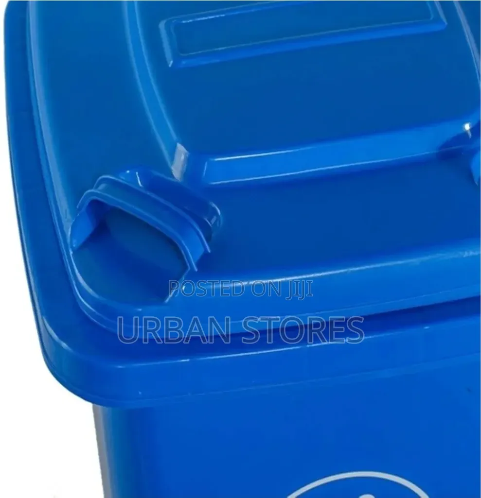 50L Blue Garbage Bin, Home Kitchen Small Garbage Can