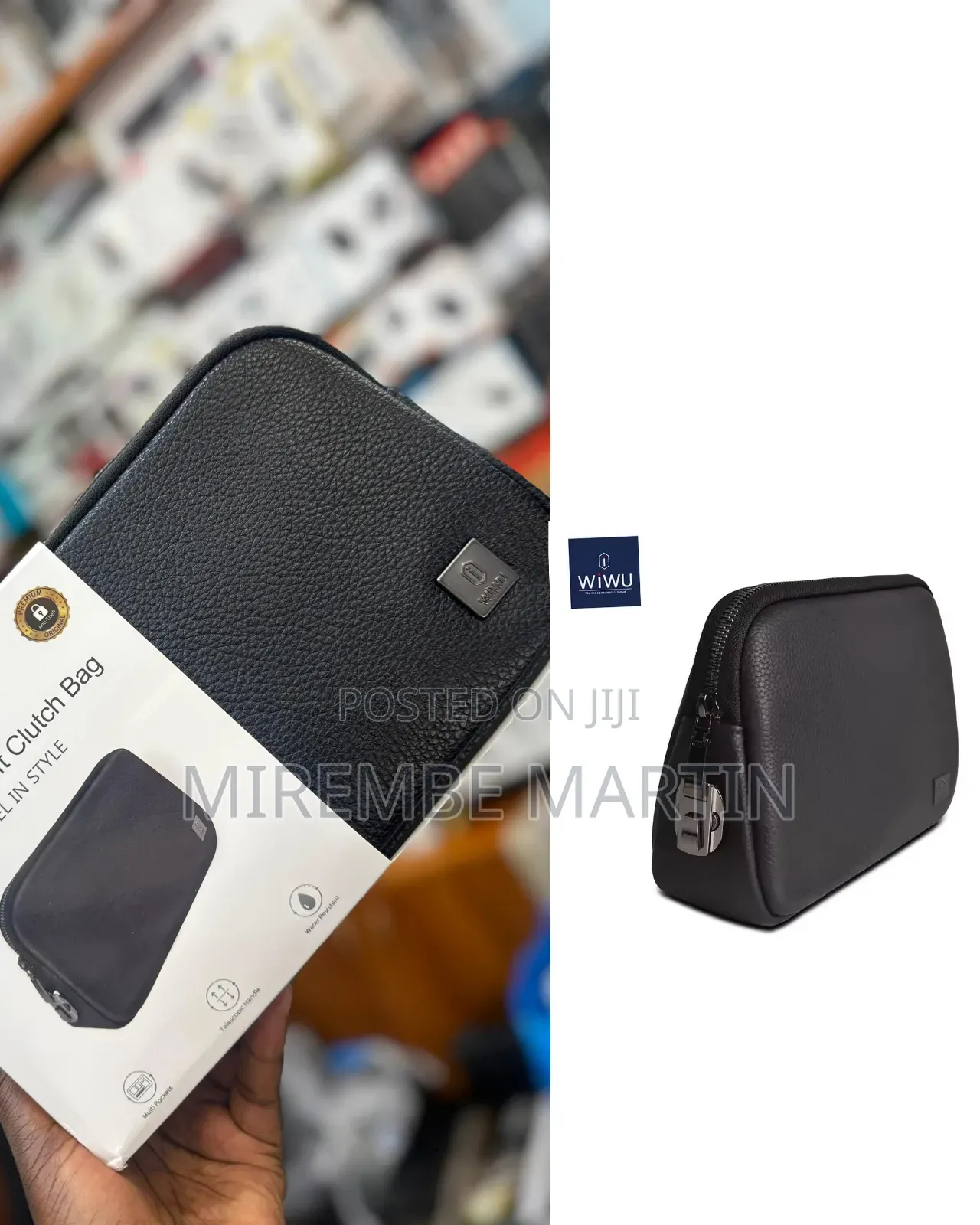 Wiwu Coded Lock Clutch Bag