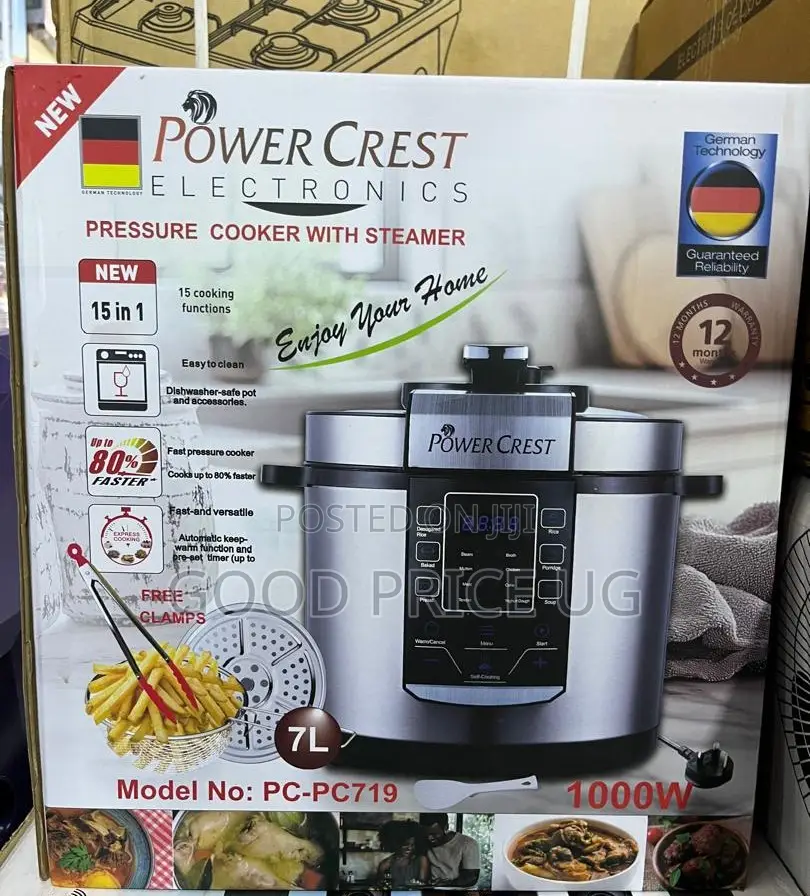 Power Crest Electronics 7L Electric Pressure Cooker