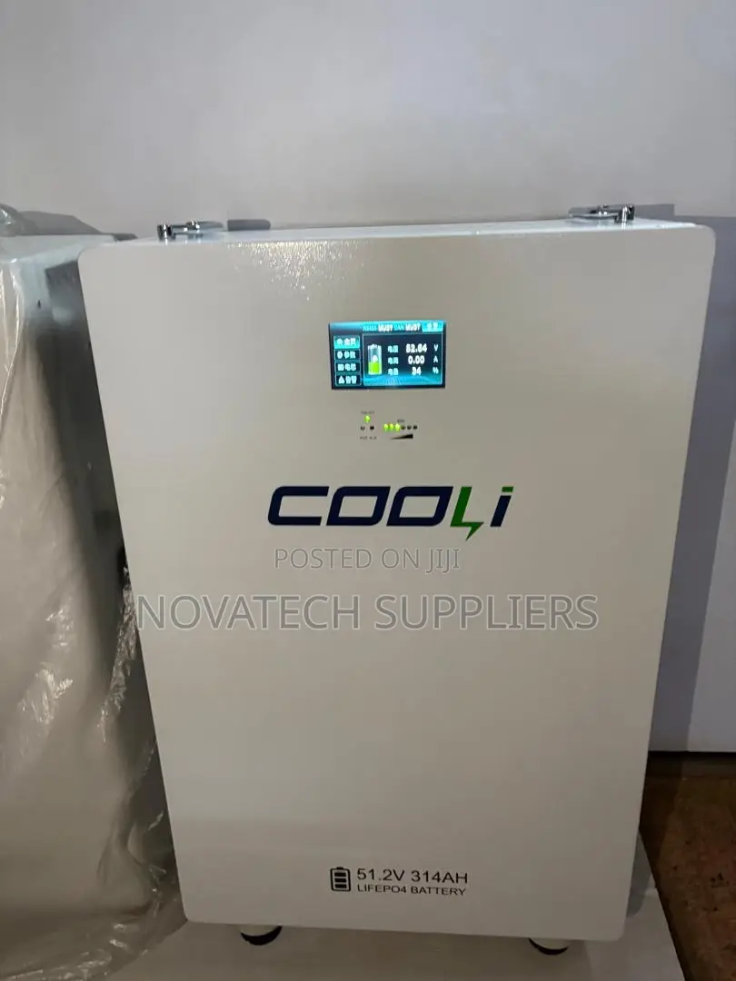 Cooli 16kWh High Capacity Lithium Battery for Solar Systems