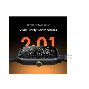 Oriamo Watch 5 Lite 2.01" HD IP68 BT Calling Smart Watch OSW-804