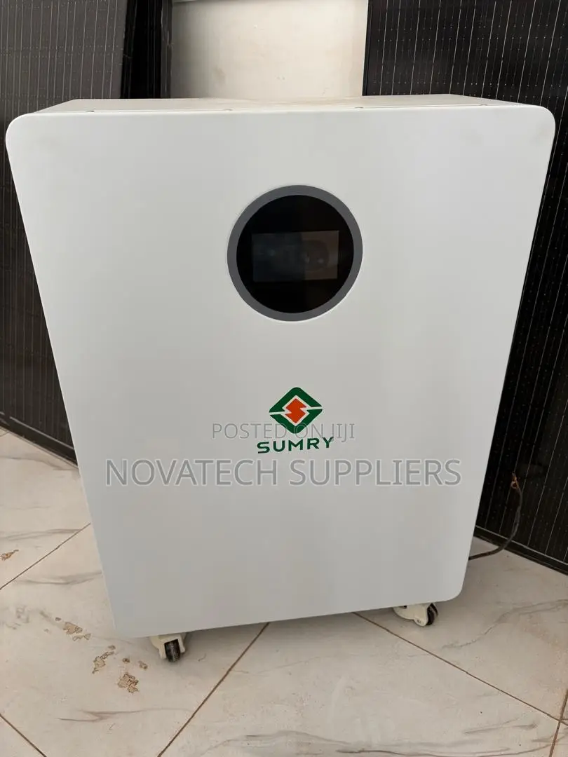 Sumry 10kWh 51.2V 200Ah Lithium Battery With LCD Display