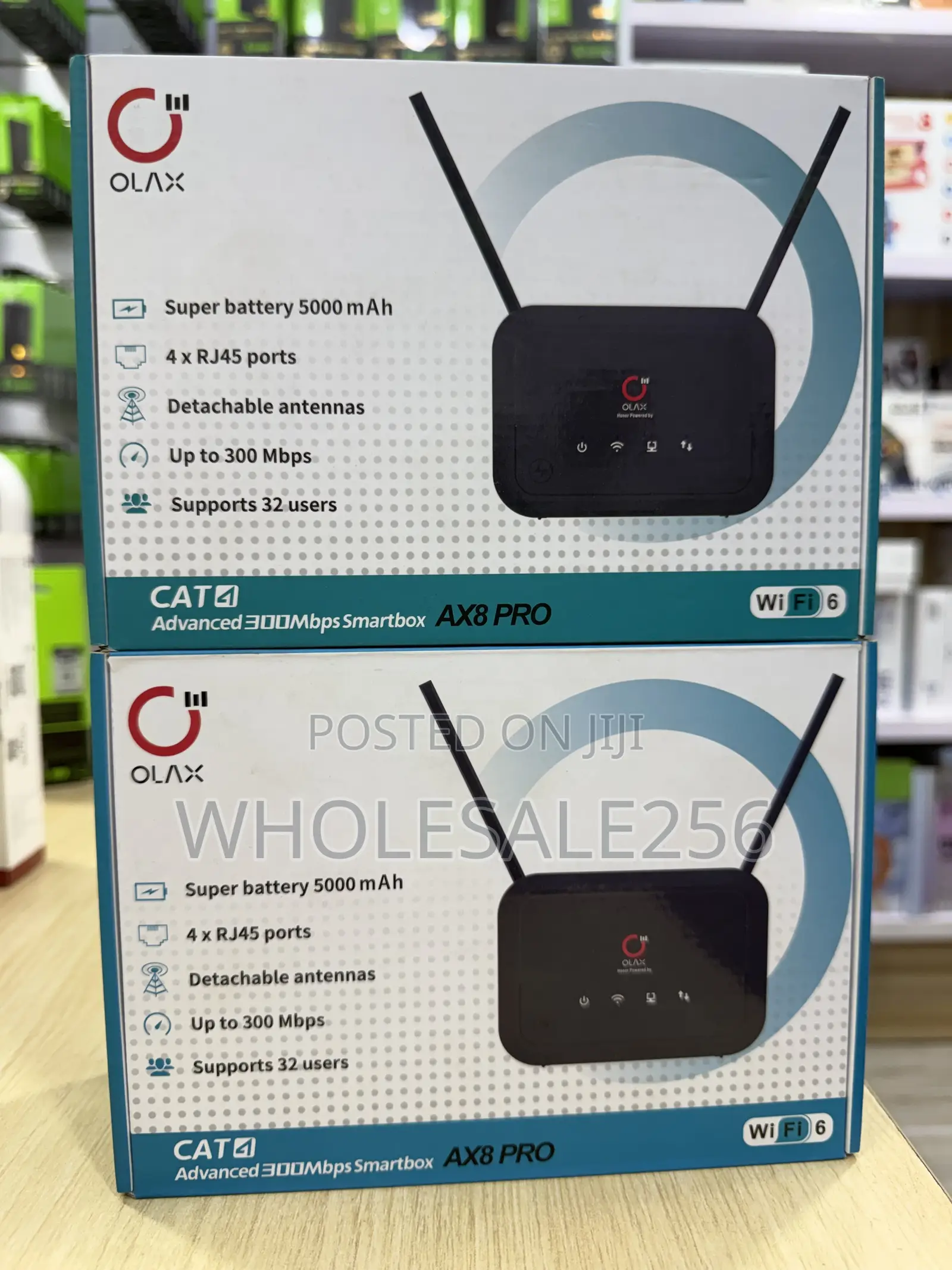 Olax Router Cat4 Ax8pro