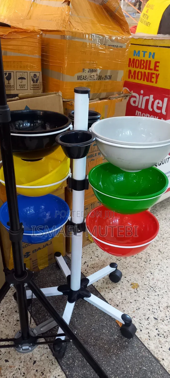 Bowel Trolley for Salon Use